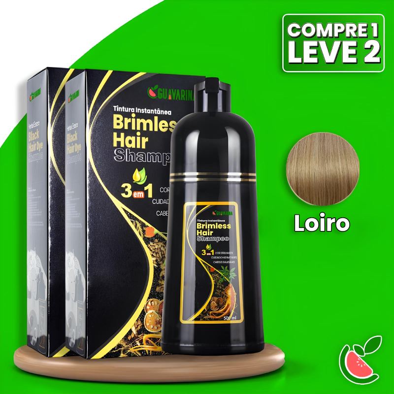 [COMPRE 1 LEVE 2] Shampoo Brimless Botânico Natural 3 em 1 (Dura Até 6 Meses!) + BRINDE Especial