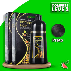 [COMPRE 1 LEVE 2] Shampoo Brimless Botânico Natural 3 em 1 (Dura Até 6 Meses!) + BRINDE Especial